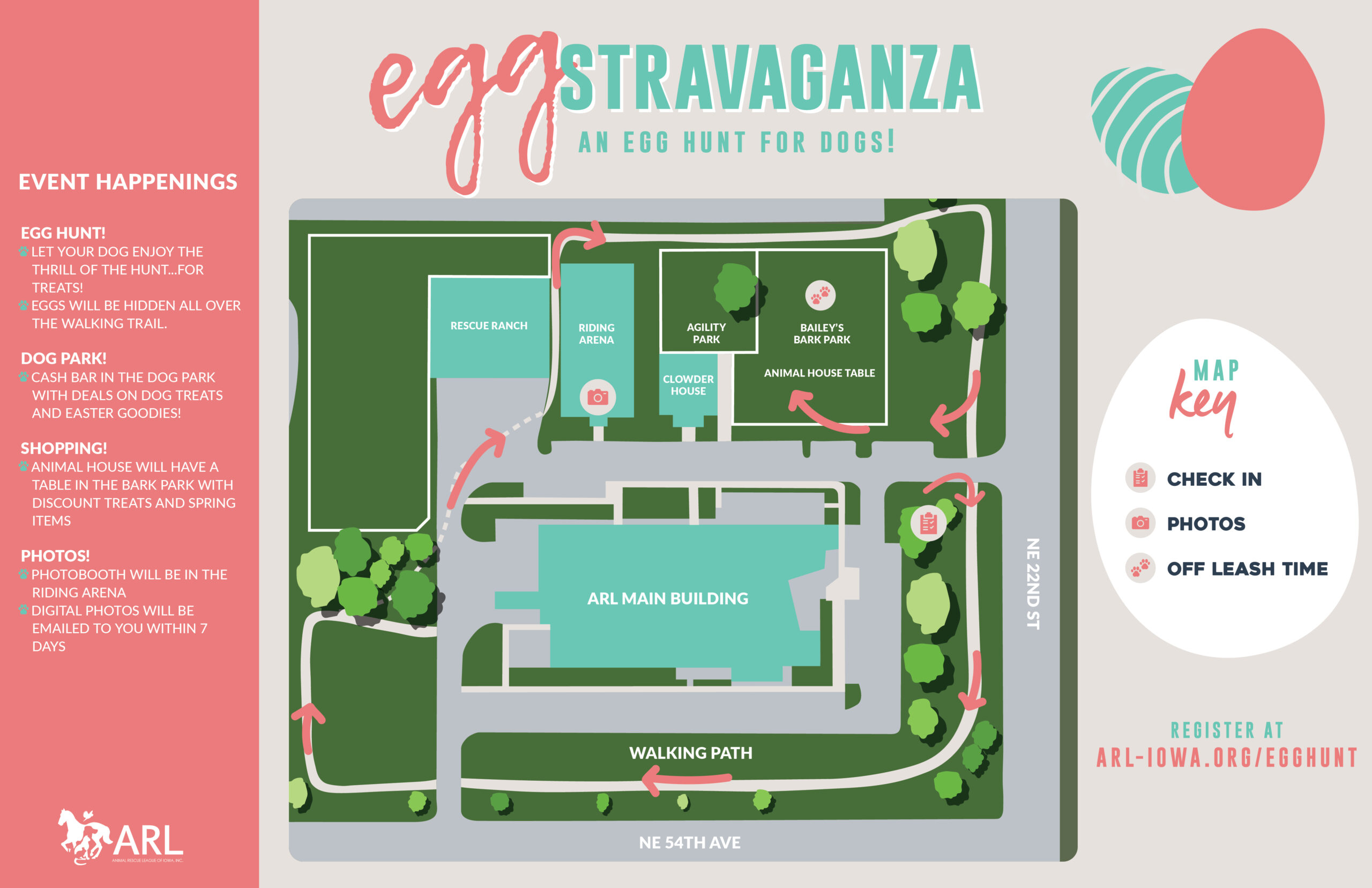 Eggstravaganza egg hunt
